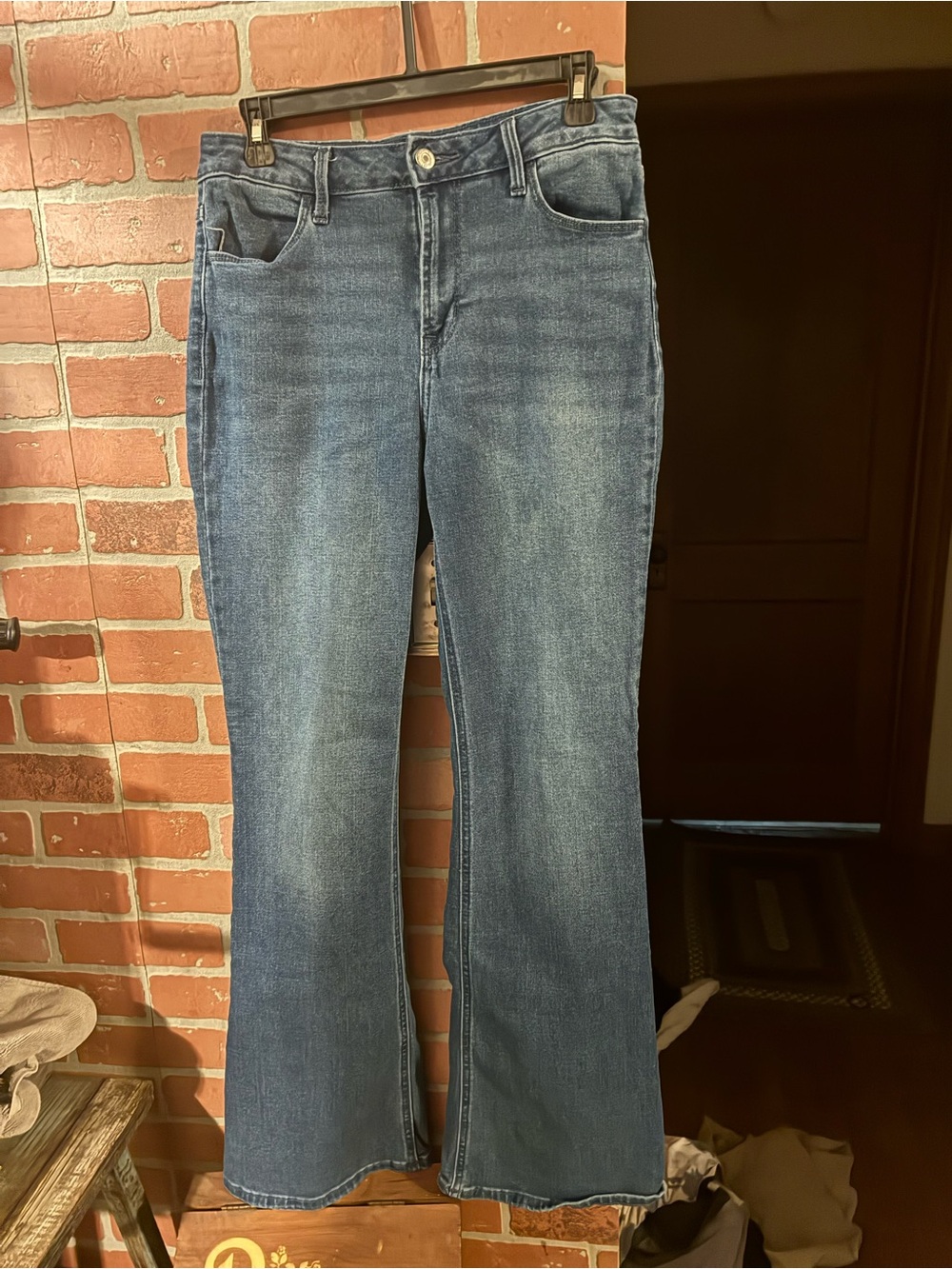 Old Navy Medium Blue Flare Jeans
